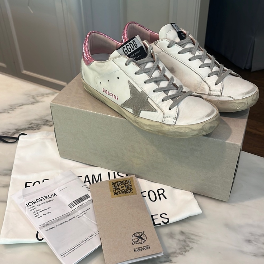Authentic Golden Goose Sneakers Size 37